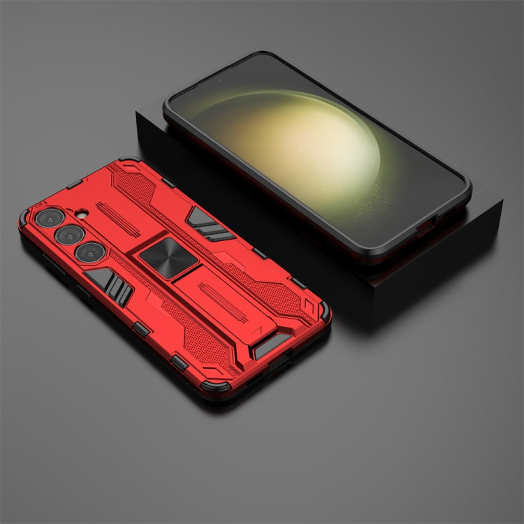 Samsung Galaxy S24+ 5G Supersonic Armor PC Hybrid TPU Phone case showcasing its stylish design and durable material.